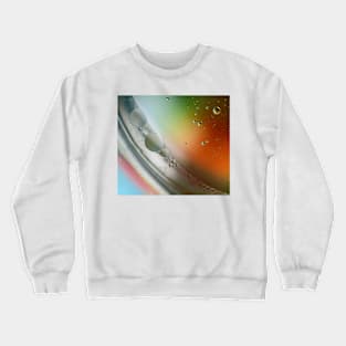 Abstract Oil in water art. Crewneck Sweatshirt